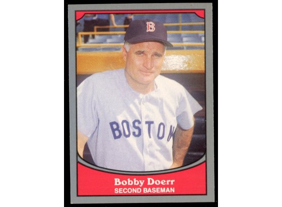 1990 Pacific Baseball Legends Bobby Doerr #21 Boston Red Sox