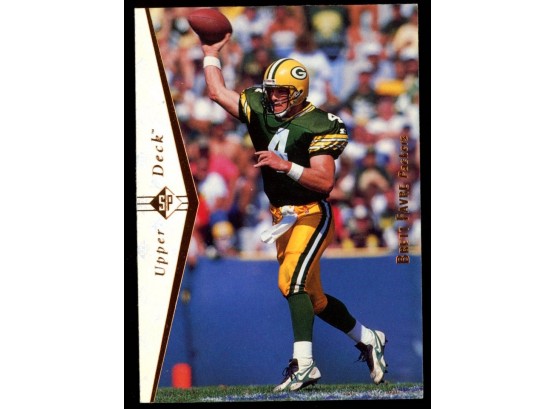1995 Upper Deck SP Football Brett Farve #56 Green Bay Packers