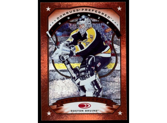 1998 Donruss Preferred Hockey Byron Dafoe Bronze #71 Boston Bruins