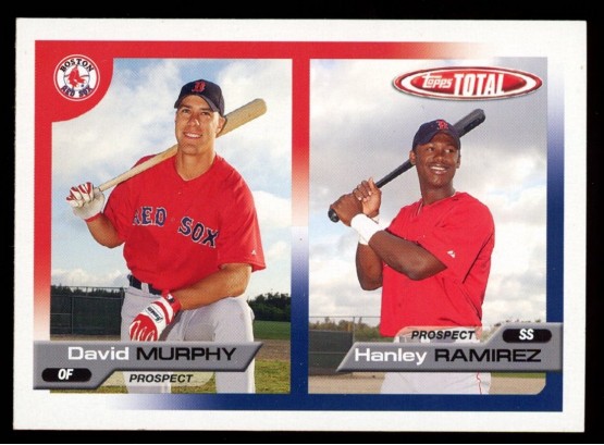 2005 Topps Total Baseball David Murphy/hanley Ramirez #701 Boston Red Sox