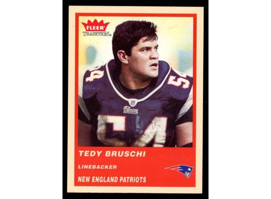 2004 Fleer Tradition Football Tedy Bruschi #119 New England Patriots