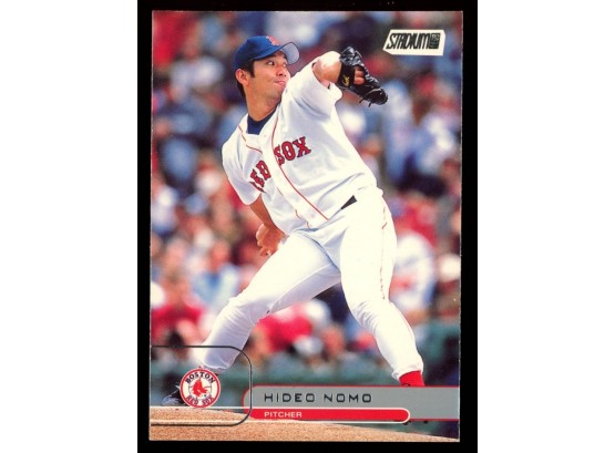 2001 Topps Stadium Club Baseball Hideo Nomo #53 Boston Red Sox
