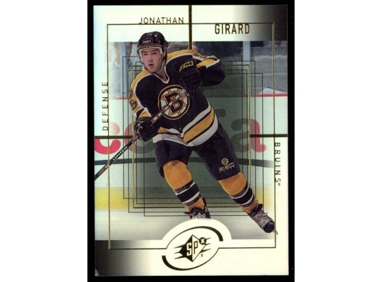 1999 Upper Deck SPx Hockey Jonathan Girard #14 Boston Bruins