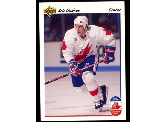 1991 Upper Deck Hockey Eric Lindros #9 Philadelphia Flyers HOF