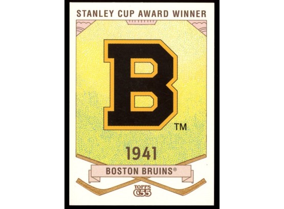 2004 Topps C55 Hockey Boston Bruins 1941 Stanley Cup Award Winners #SCW15