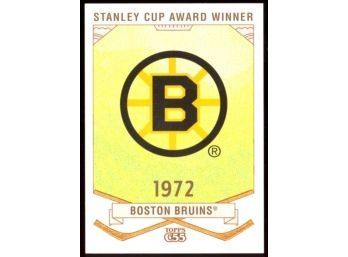 2004 Topps C55 Hockey 1972 Stanley Cup Award Winner Boston Bruins #SCW46