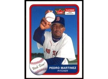2001 Fleer Platinum 20th Anniversary Baseball Pedro Martinez #111 Boston Red Sox HOF