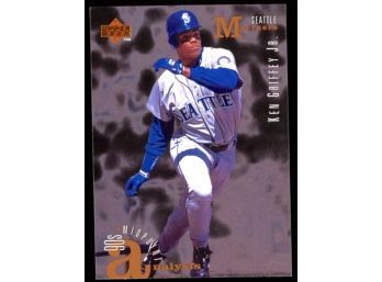 1995 Upper Deck Baseball Ken Griffey Jr 90's Midpoint Analysis #110 Seattle Mariners HOF