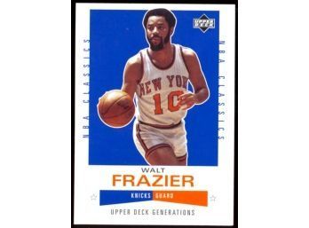 2002 Upper Deck Generations Basketball Walt Frazier NBA Classics #192 New York Knicks HOF