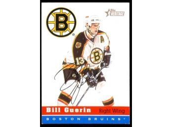 2000 Topps Heritage Hockey Bill Guerin #57 Boston Bruins