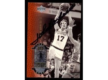 2000 Upper Deck John Havlicek NBA Legends On Card Autograph #17 Boston Celtics Auto HOF