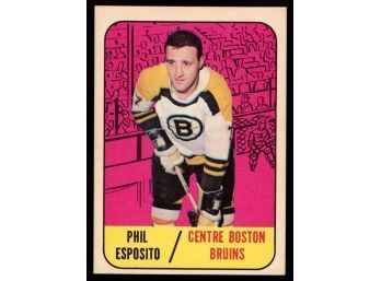 1967 Topps Hockey Phil Esposito #32 Boston Bruins Vintage HOF