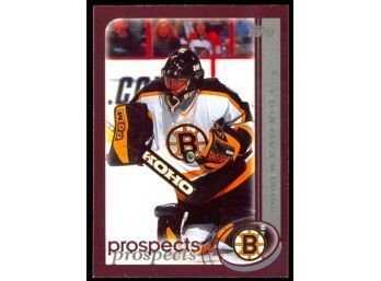 2002 Topps Hockey Andrew Raycroft Prospects #281 Boston Bruins