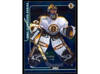 2000 In The Game Hockey John Grahame #67 Boston Bruins