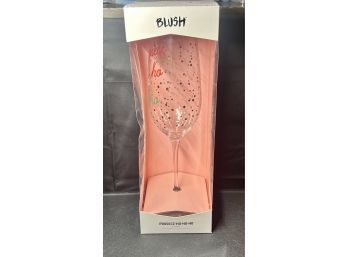 Blush Brand Full Bottle Wine Glass New In Box