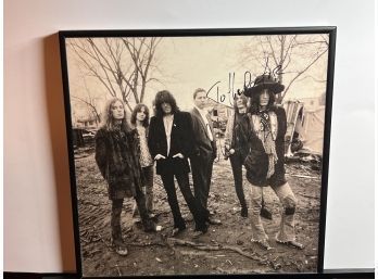 The Black Crows Autographed Photo Framed