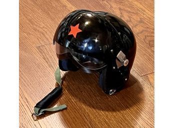 NEW CHINESE MILITARY FORCE AIR JET OPEN FACE PILOT Motorcycle Apparel Matte Black HELMET