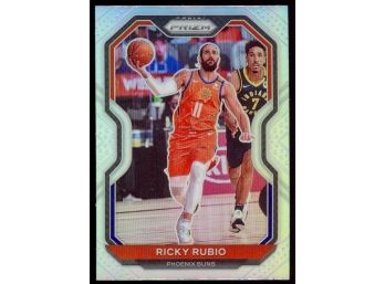 2020 Prizm Basketball Ricky Rubio Silver Prizm #235 Phoenix Suns