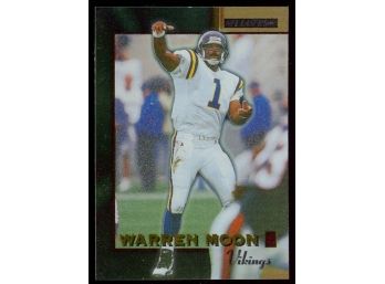 1996 Score Board NFL Lasers Warren Moon #57 Minnesota Vikings HOF