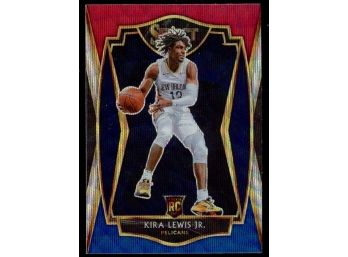 2020 Select Basketball Kira Lewis Jr Premier Level Tricolor Rookie Card #178 New Orleans Pelicans