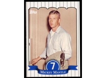 2007 Topps Update Mickey Mantle 'a Life In Baseball' #MMLB-1 New York Yankees HOF