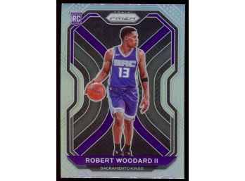 2020 Prizm Basketball Robert Woodard II Silver Prizm Rookie Card #281 Sacramento Kings RC