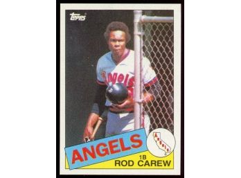 1985 Topps Baseball Rod Carew #300 Los Angeles Angels Vintage HOF