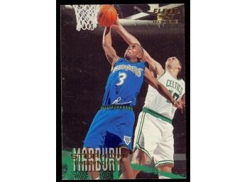 1996-97 Fleer Basketball Stephon Marbury Rookie Card #219 Minnesota Timberwolves RC