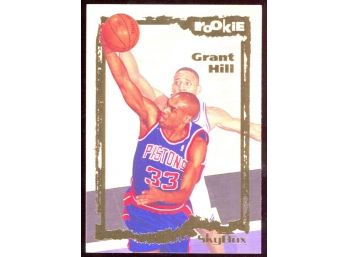 1994 Skybox E-motion Basketball Grant Hill Rookie Card #102 Detroit Pistons RC