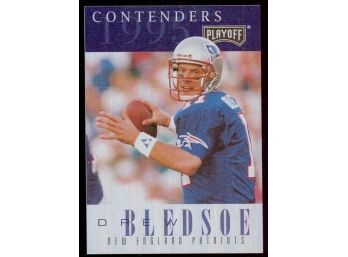 1995 Playoff Contenders Football Drew Bledsoe #11 New England Patriots
