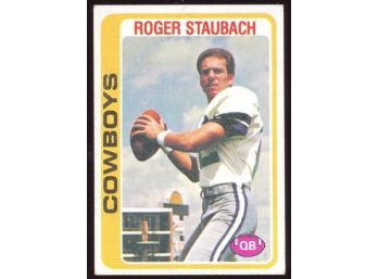 1978 Topps Football Roger Staubach #290 Dallas Cowboys Vintage HOF