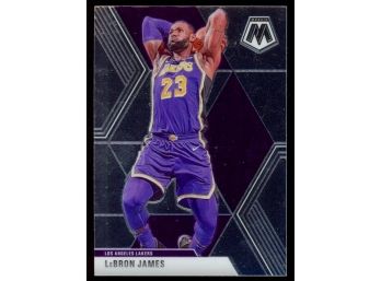 2019 Mosaic Basketball LeBron James #8 Los Angeles Lakers