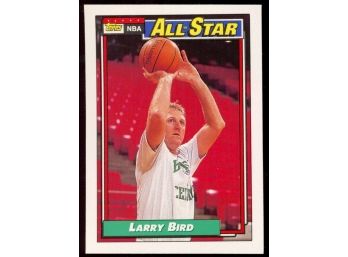1992 Topps Basketball Larry Bird 1991-92 All-star #100 Boston Celtics HOF