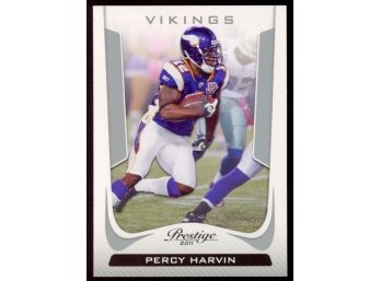 2011 Prestige Football Percy Harvin #110 Minnesota Vikings