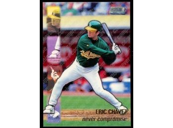 1999 Stadium Club Baseball Eric Chavez Never Compromise #NC18 Oakland Athletics