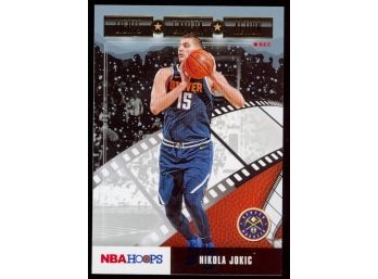 2019 NBA Hoops Nikola Jokic Lights Camera Action #28 Denver Nuggets MVP