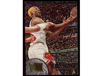 1995-96 Fleer Metal Basketball Dennis Rodman #134 Chicago Bulls HOF