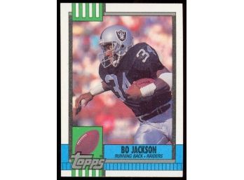 1990 Topps Football Bo Jackson #285 Oakland Raiders HOF