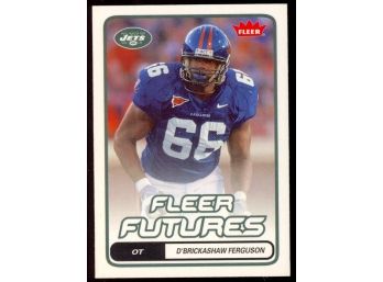 2006 Fleer Futures D'Brickashaw Ferguson #127 New York Jets