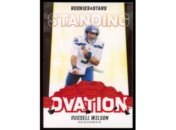 2021 Rookies & Stars Football Russell Wilson 'standing Ovation' #SO-8 Seattle Seahawks