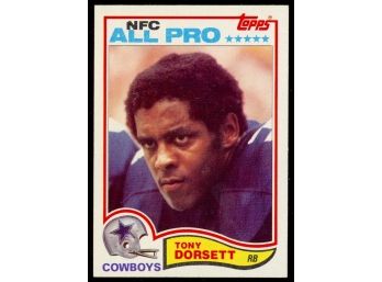 1982 Topps Football Tony Dorsett NFC All-pro #311 Dallas Cowboys Vintage HOF
