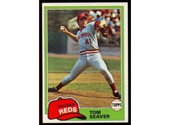1981 Topps Baseball Tom Seaver #220 Cincinnati Reds Vintage HOF