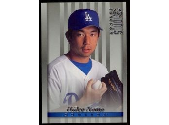 1997 Donruss Studio Baseball Hideo Nomo #73 Los Angeles Dodgers