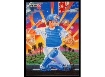 1994 Fleer Baseball Mike Piazza Pro-visions #8 Los Angeles Dodgers