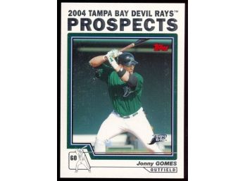 2004 Topps Baseball Jonny Gomes Prospects #t93 Tampa Bay Rays