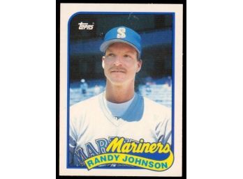 1989 Topps Traded Baseball Randy Johnson Rookie Card #57T Seattle Mariners RC HOF