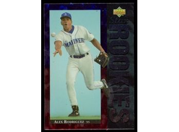 1994 Upper Deck Baseball Alex Rodriguez Star Rookie Card #24 Seattle Mariners RC HOF