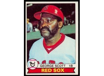 1979 Topps Baseball George Scott #645 Boston Red Sox Vintage