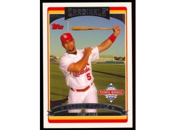 2006 Topps National Baseball Albert Pujols #6 St Louis Cardinals