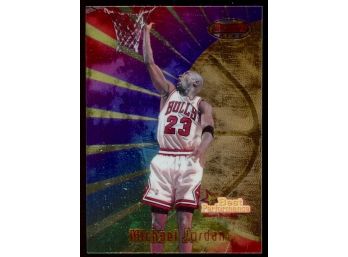 1998 Bowmans Best Basketball Michael Jordan Best Performance #96 Chicago Bulls HOF